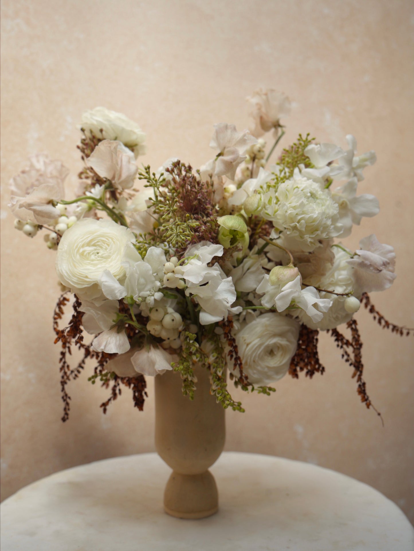 Arrangment in a vase medium