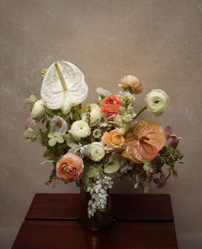 Arrangment in a vase medium