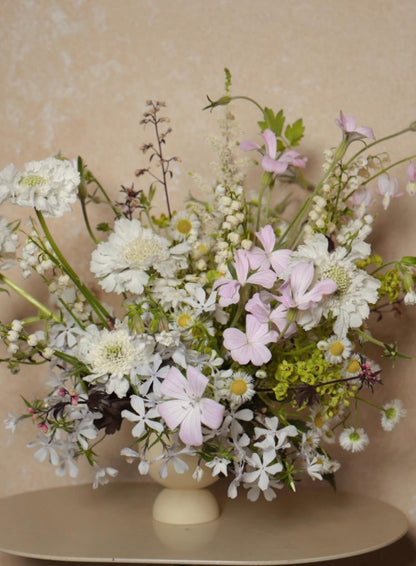 Arrangement in a vase