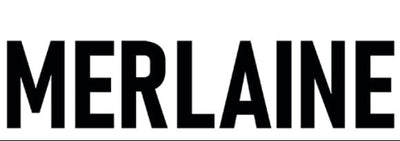 Black 'MERLAIN' text on a white background